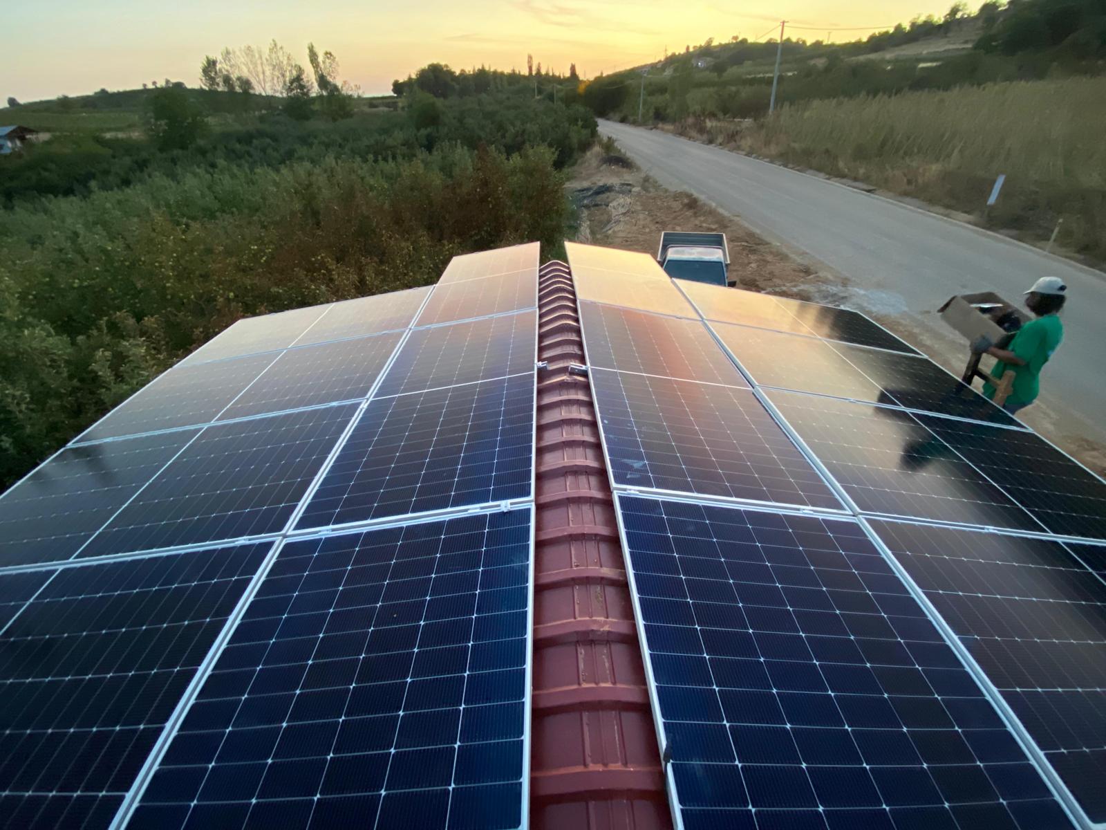 Manavgat Çatı GES Projesi